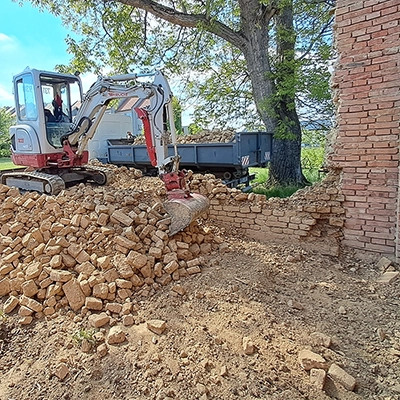 Nakládka nepotřebné suti